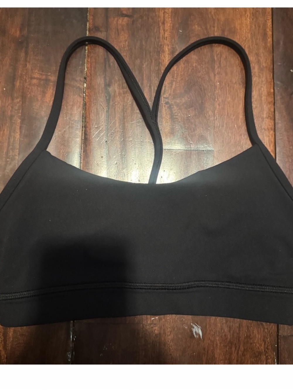 lululemon athletica Black Minimalist Strappy Sports Bra